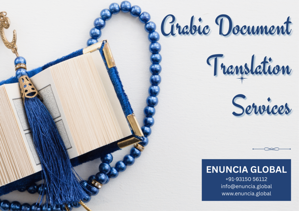 Arabic Document Translation Services by Enuncia Global