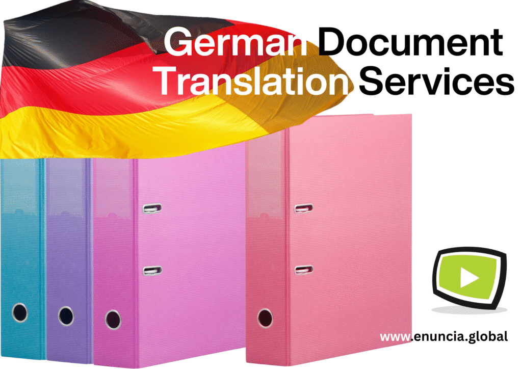 German Document Translation Services by Enuncia Global