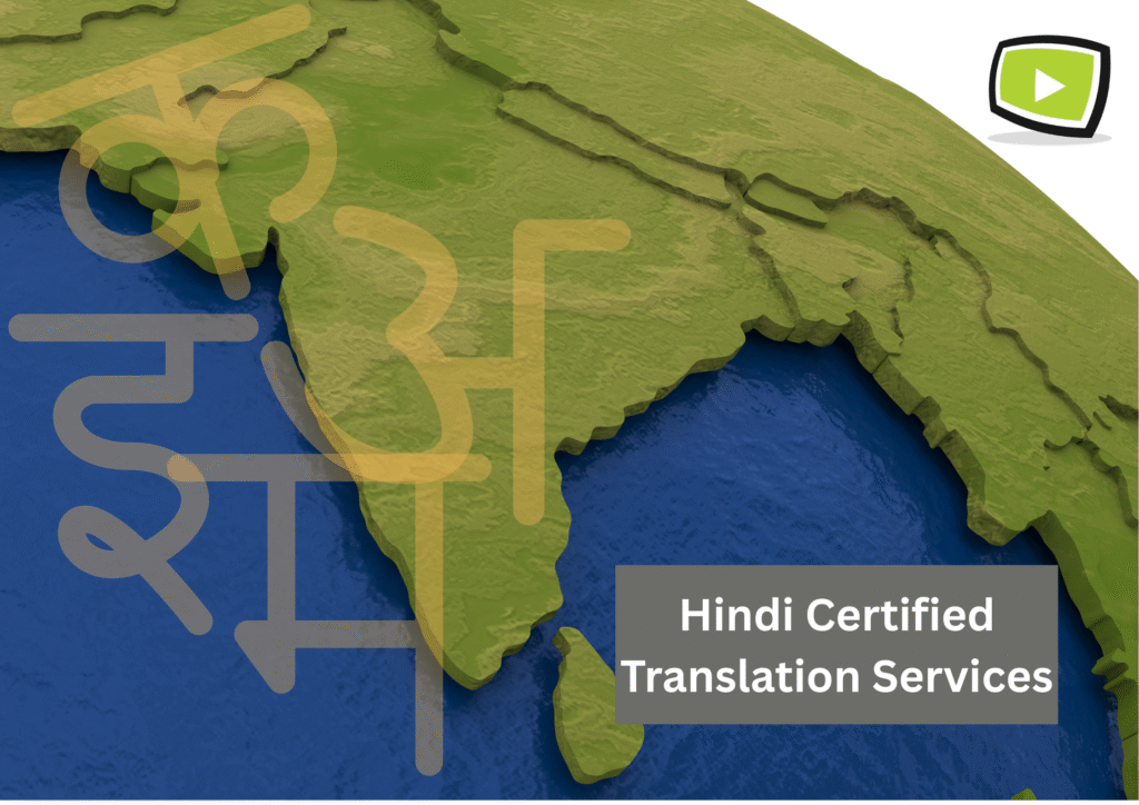Hindi Certified Translation Services