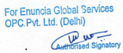 Authentic Authorised Signatory Stamp by Enuncia Global 