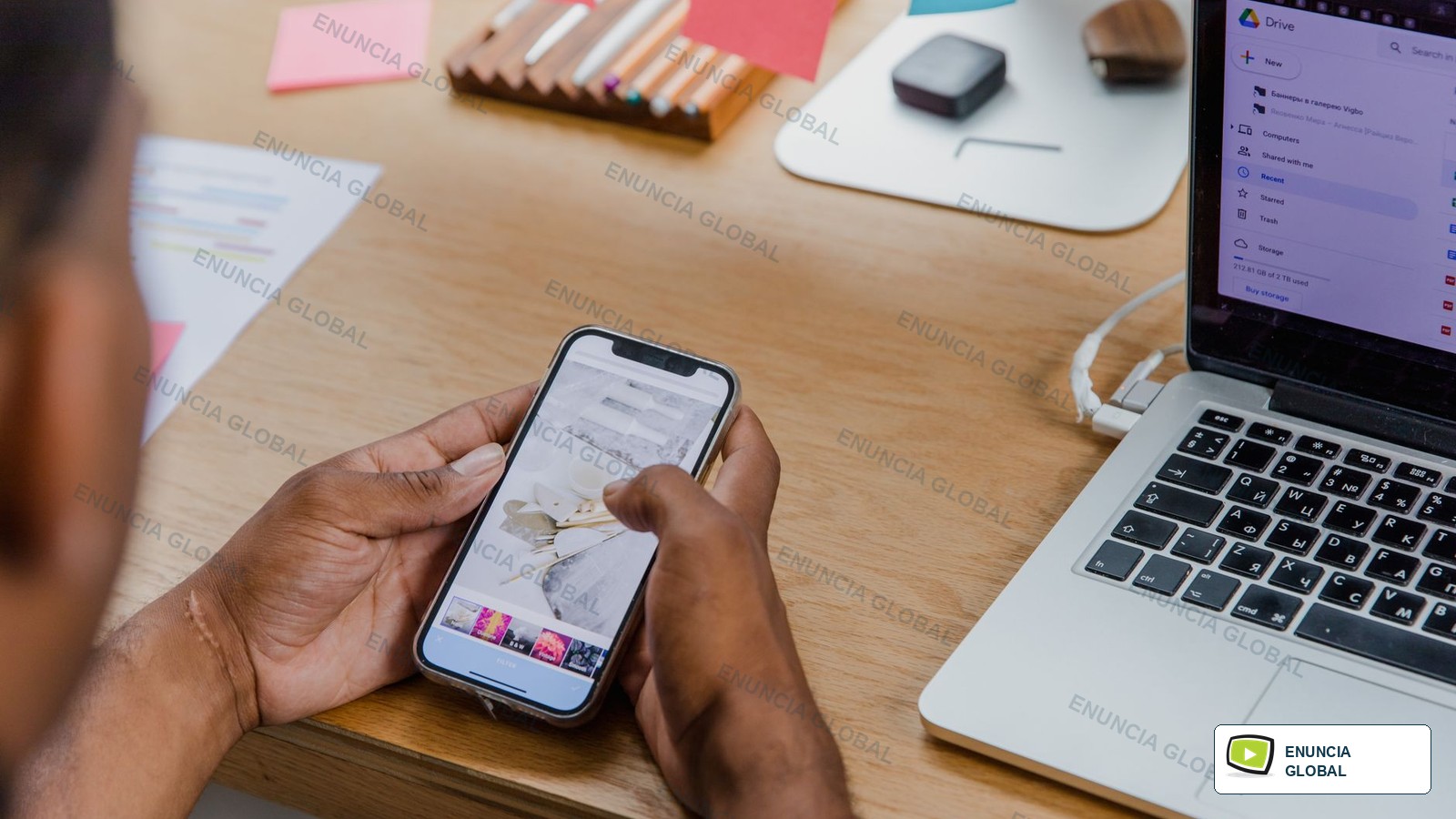 App Localization Services: String Export, Screenshots and QA Checklist by Enuncia Global - branded supporting image