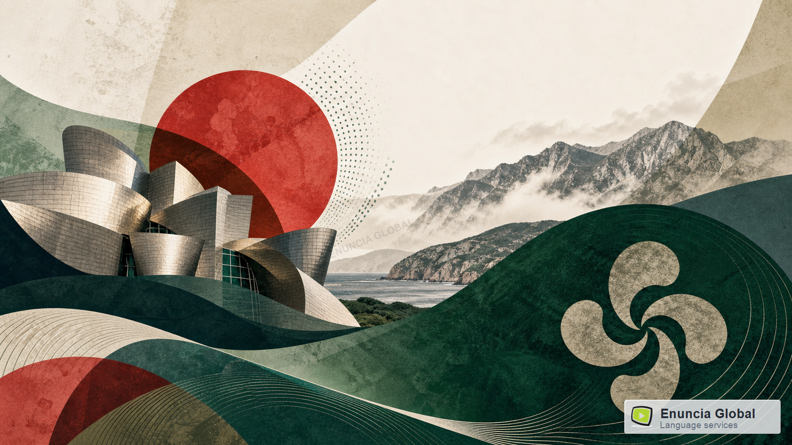 Basque Translation Services in India artistic cultural identity image by Enuncia Global