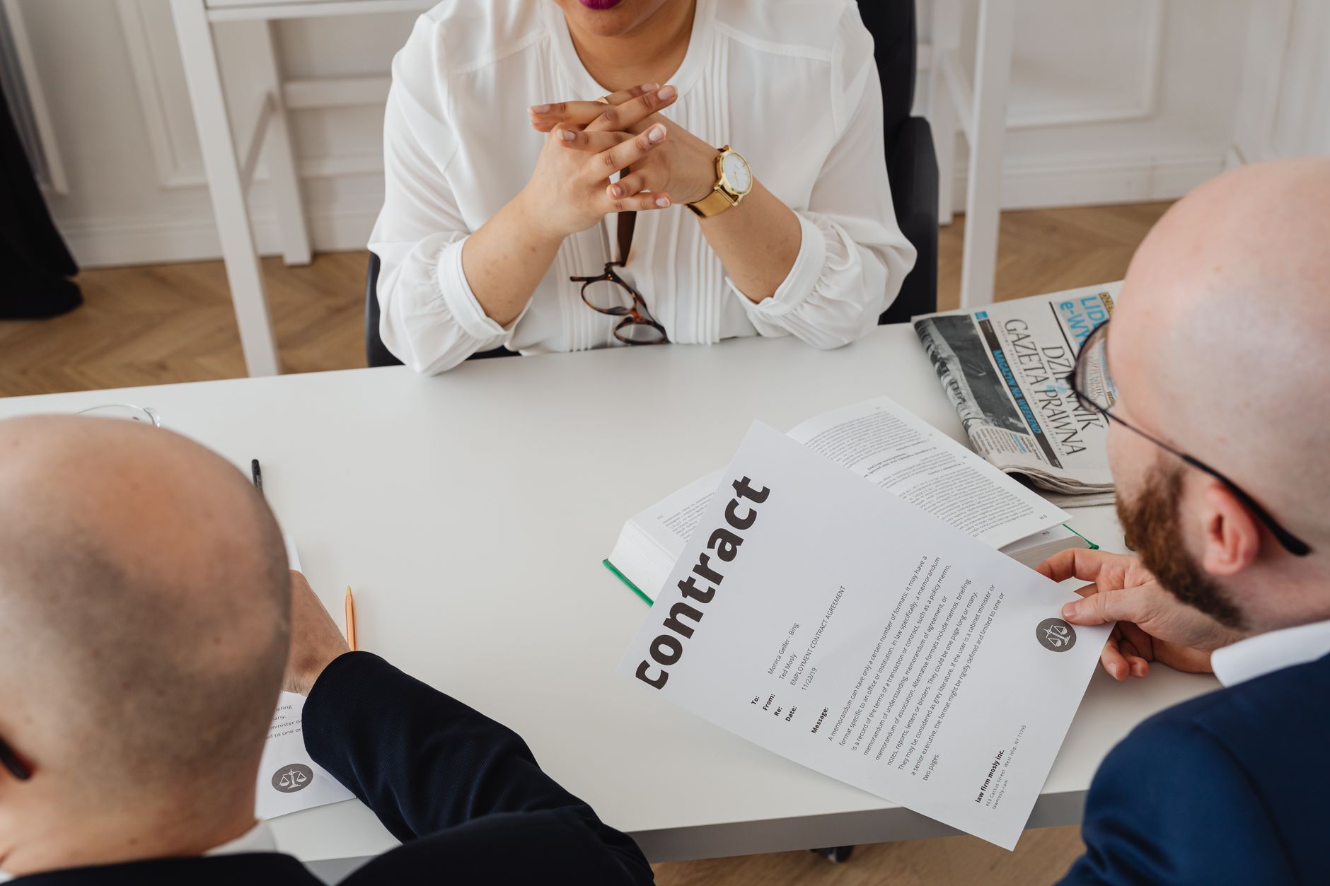 Business document translation review for contracts, client files and authority submissions by Enuncia Global