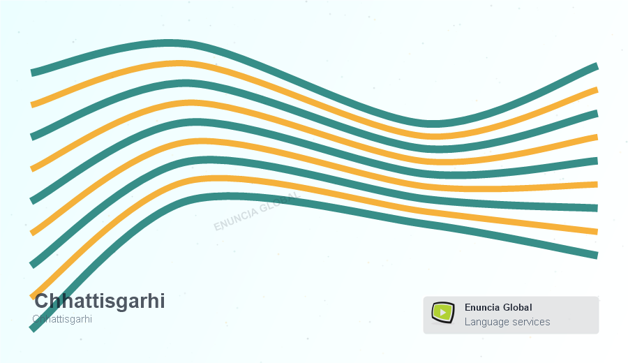 Chhattisgarhi Translation Services in India language identity artwork by Enuncia Global