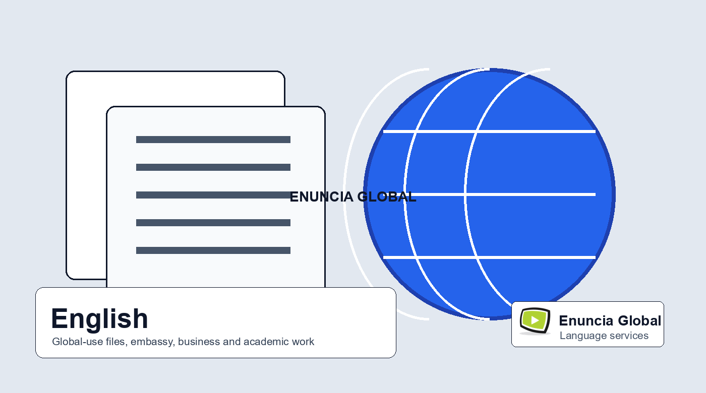 English translation services in India by Enuncia Global