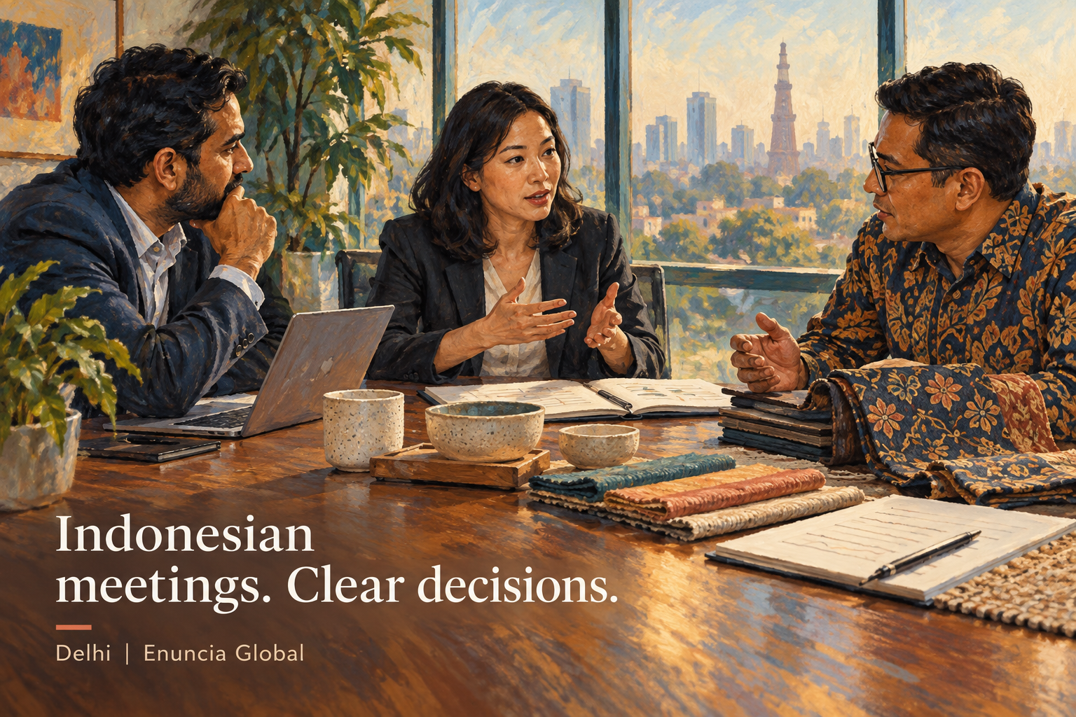indonesian language service illustration