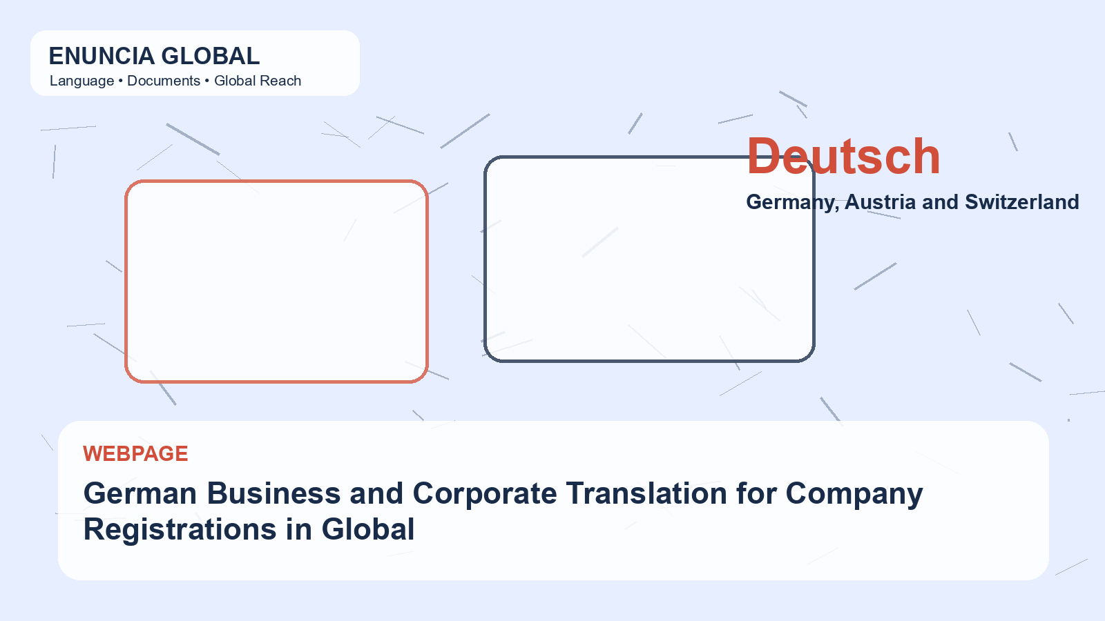 German Business and Corporate Translation for Company Registrations in Global