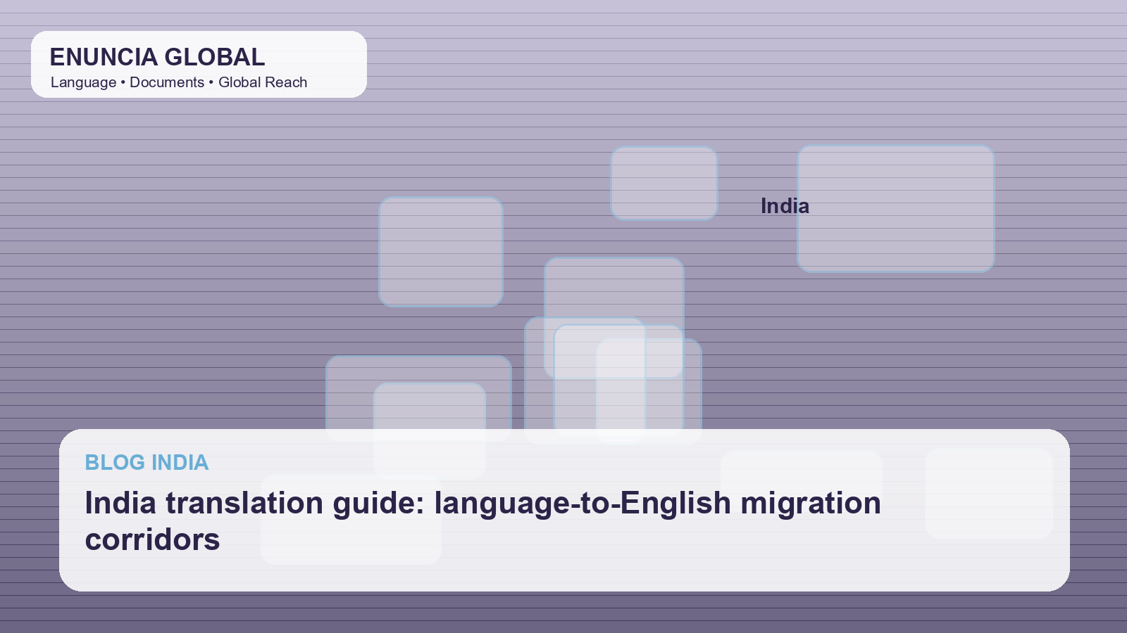 India translation guide: language-to-English migration corridors