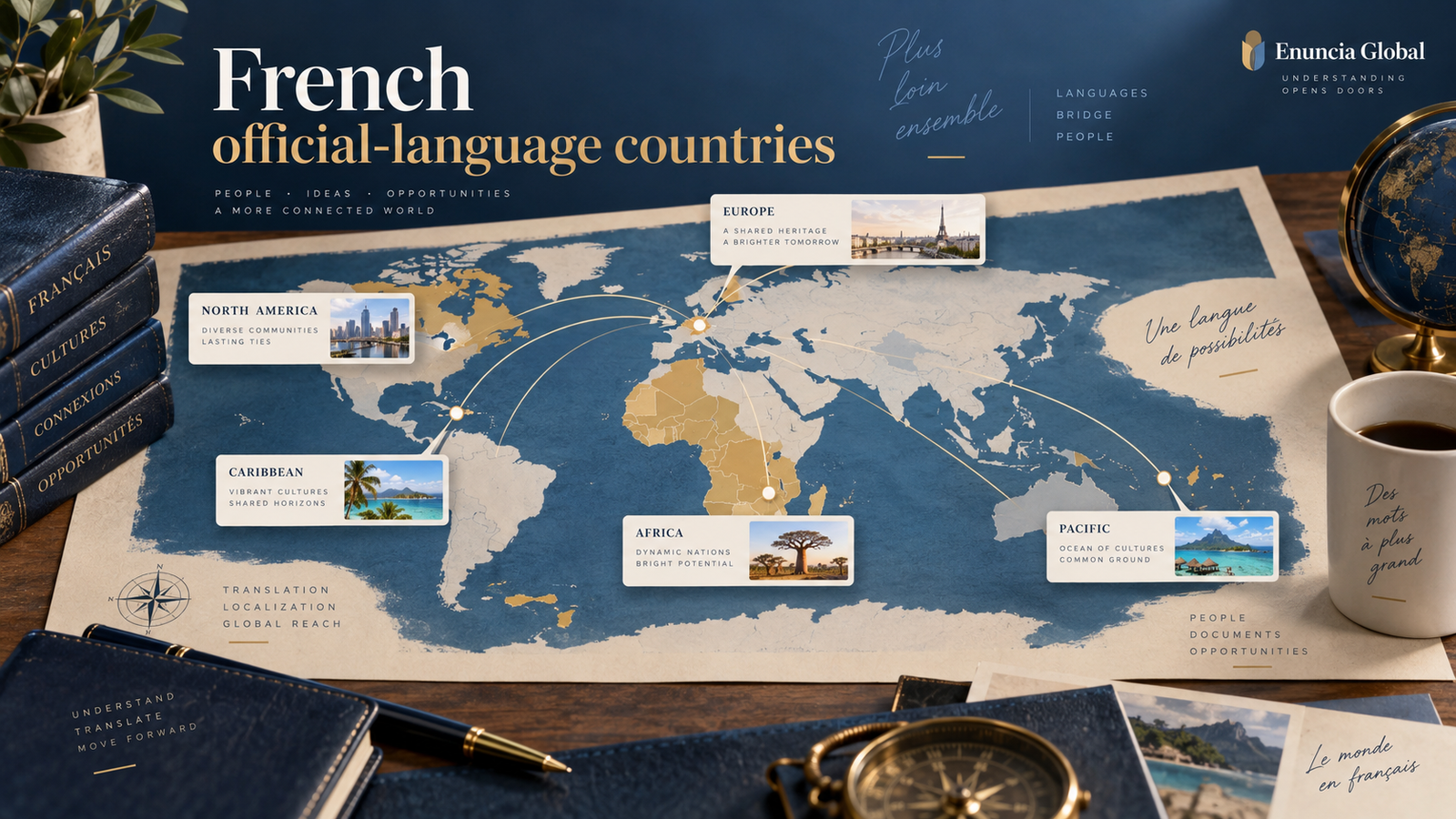 List of All Countries with French as an Official Language